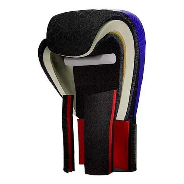 Guantes De Boxeo Rdx - F4 Pro Black Blue - bgr-f4r-4