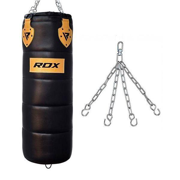 Saco De Boxeo Elite Rdx - 100% Cuero - Pbl-p1b-4