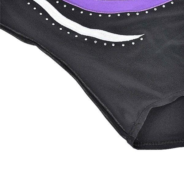Malla de gimnasia artística sin mangas – morado-4