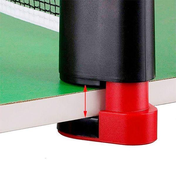 Pack 2x Red Ping Pong – malla adaptable mesa ABS 19-15 cm – MK-DM0077-6