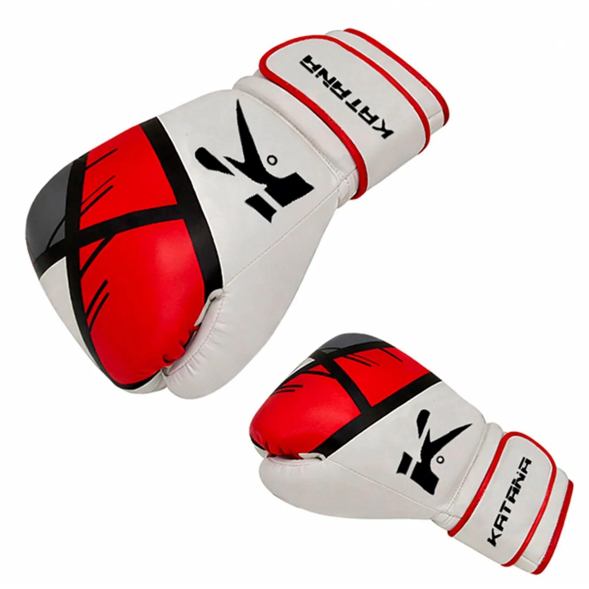 GUANTES DE BOXEO KATANA - F7 ERGO – BGR-F7PK - ROJO NEGRO - 14 ONZ / 14 ONZ-1