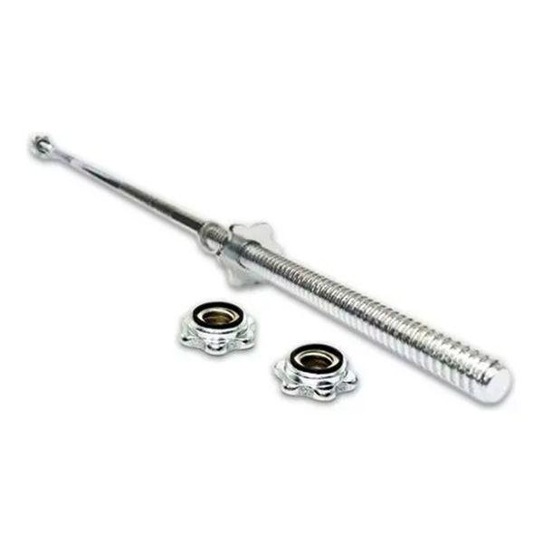 Kit 1 Barra Recta 20kg Pesos Discos Fitness Crossfit -1