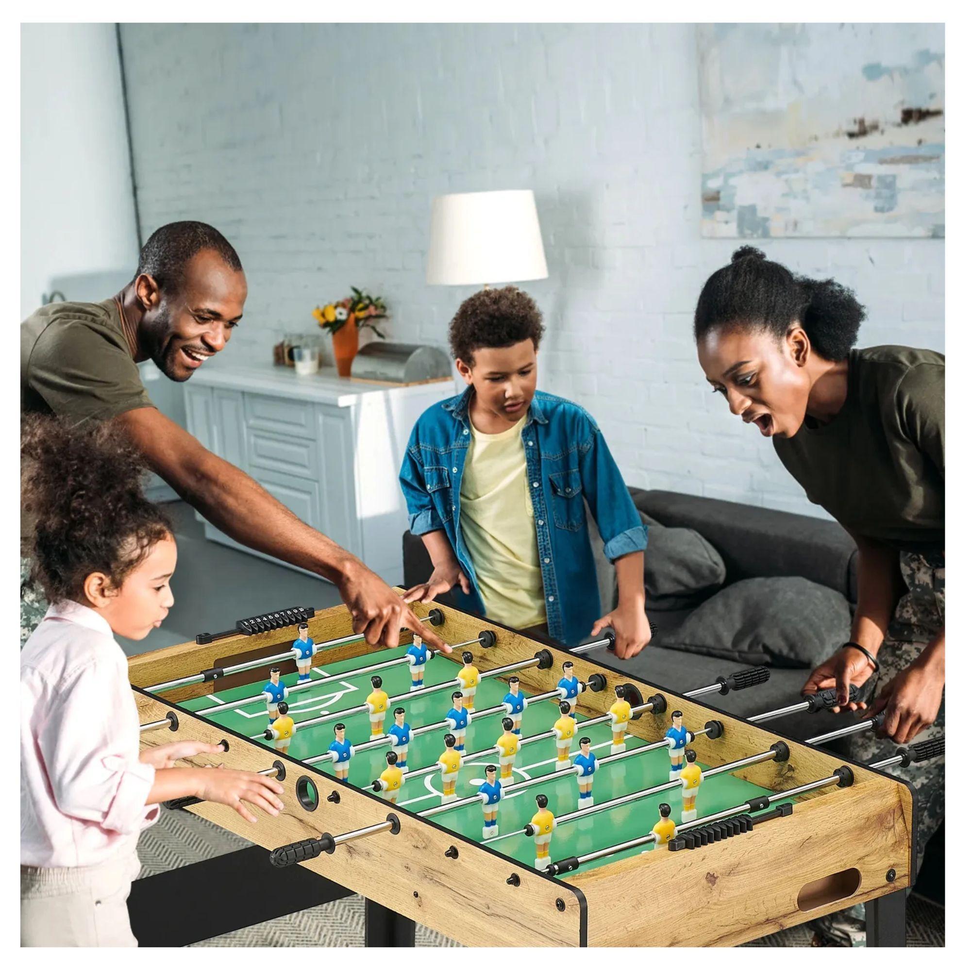 Taca Taca mesa fútbol 120cm MDF 12mm jugador metal Ts-4824CA-5