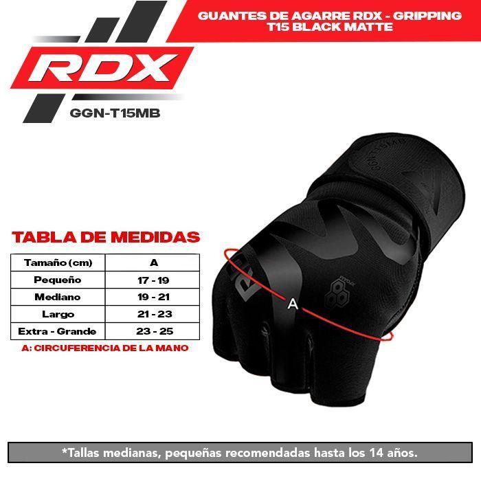 Guantes De Agarre Rdx - Gripping T15 - Ggn-t15mb-7