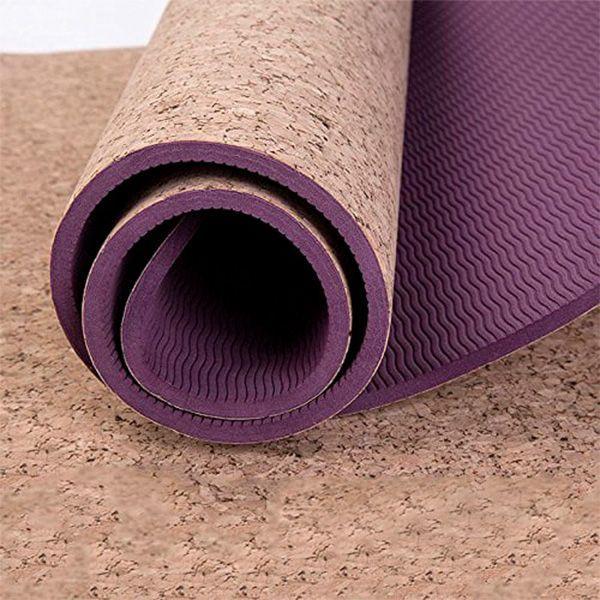 Mat de yoga tpe + Corcho 6.0 mm – Diseño 307-3