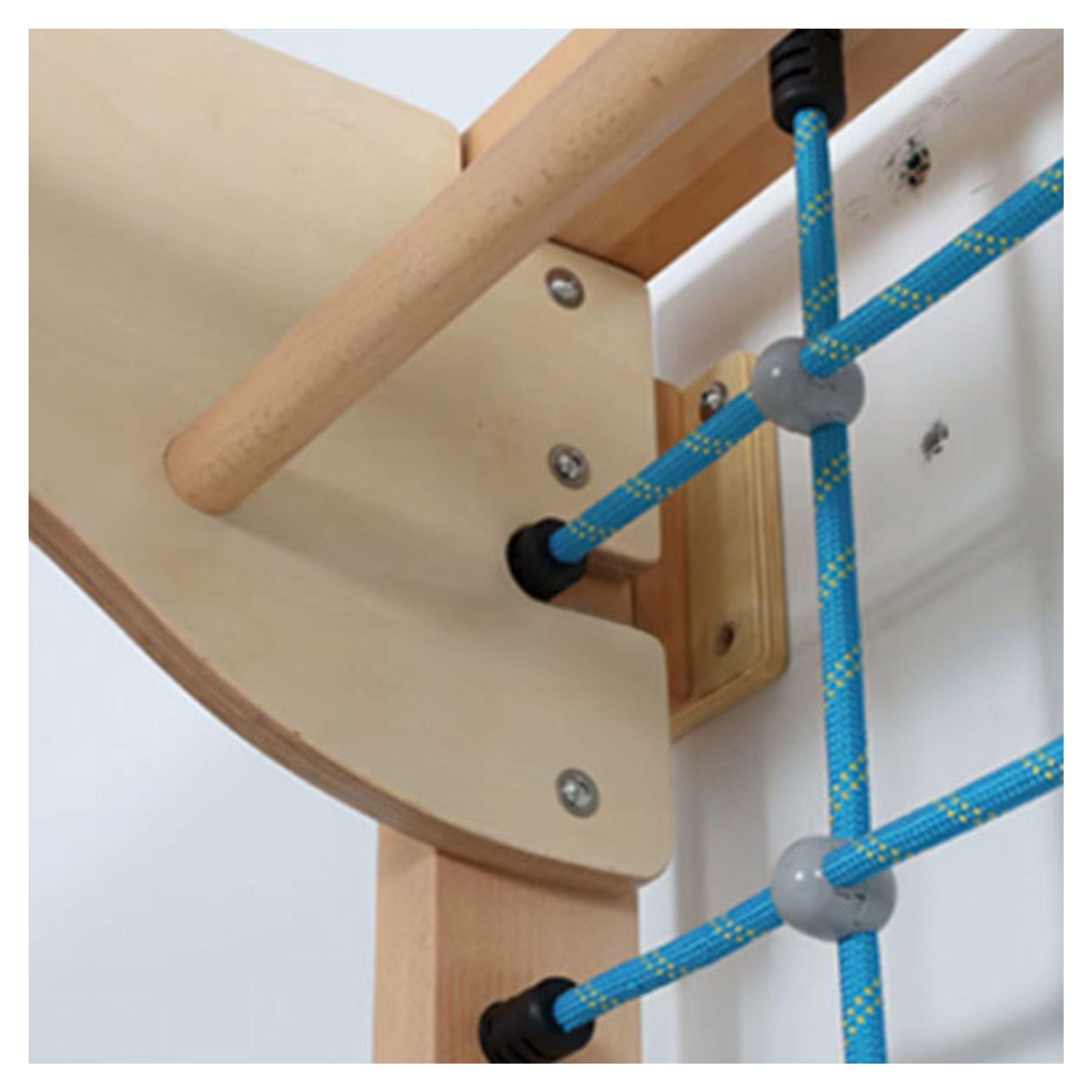 Juego Pikler Espaldera de escalada interior + Escalera Lateral + Muro Escalada Pulls WCFS-28-3