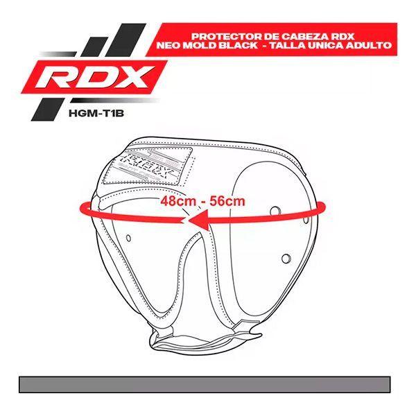 Protector De Cabeza Rdx - Neo Mold Black - Hgm-t1b-6