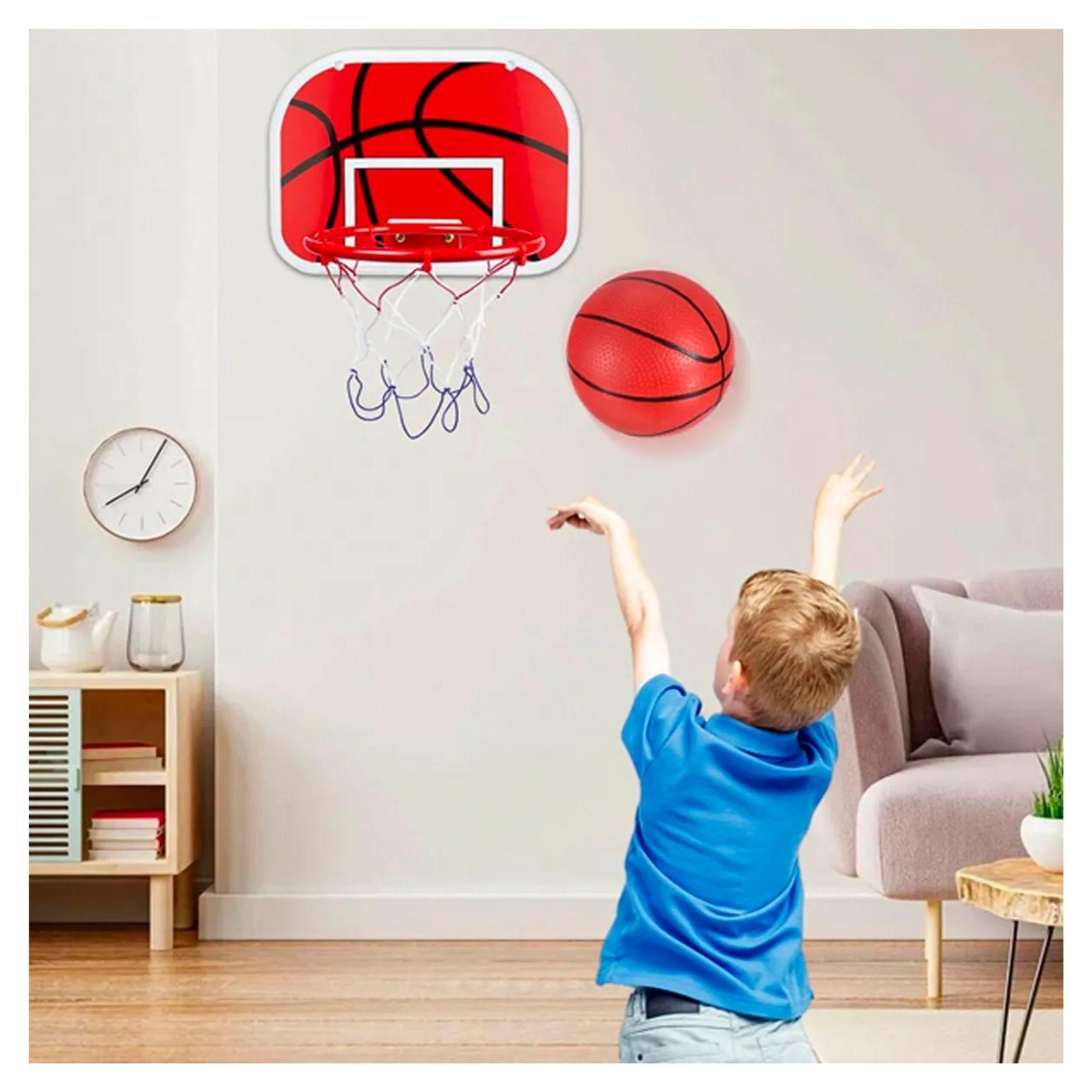 Tablero De Basketball Infantil + Pelota 0754-825a-3