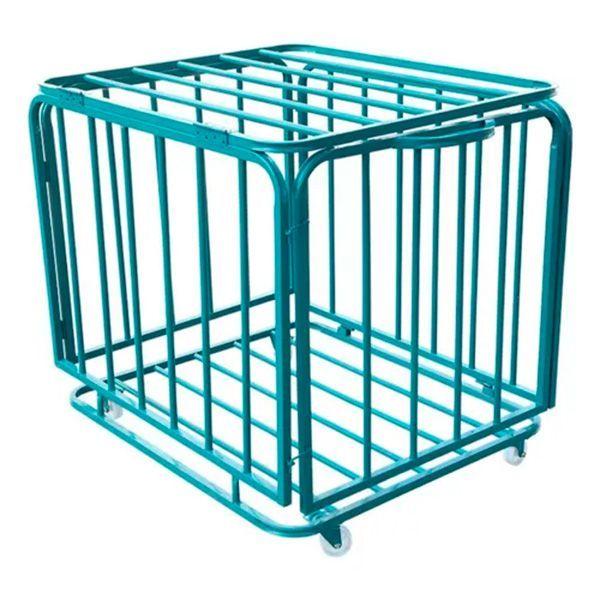 Carro portabalones con ruedas 90 x 80 x 80 cm-0