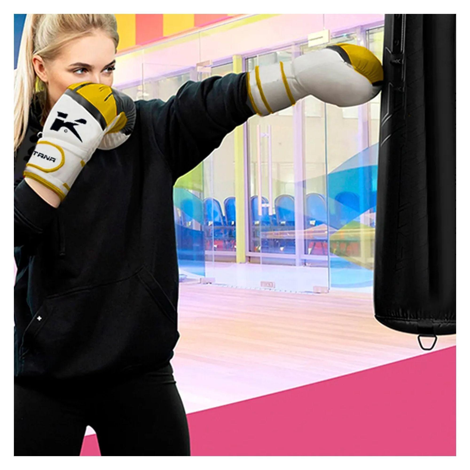 GUANTES DE BOXEO KATANA - F7 ERGO – BGR-F7PK - ORO NEGRO - 12ONZ / 12 ONZ-6
