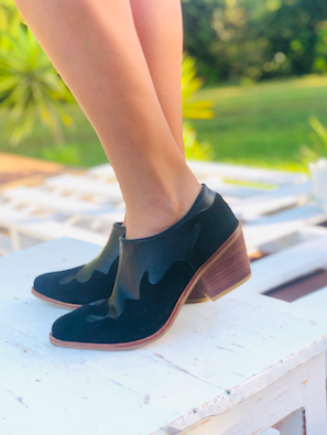 Zapato Todo a Mano Vaquero Cuero-1