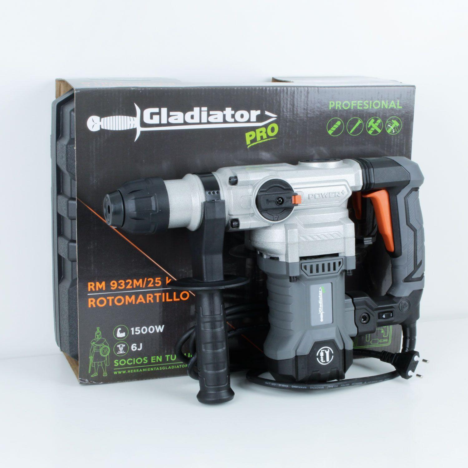 ROTOMARTILLO SDS PLUS 1500W 6 J RM 932M/25 K-6