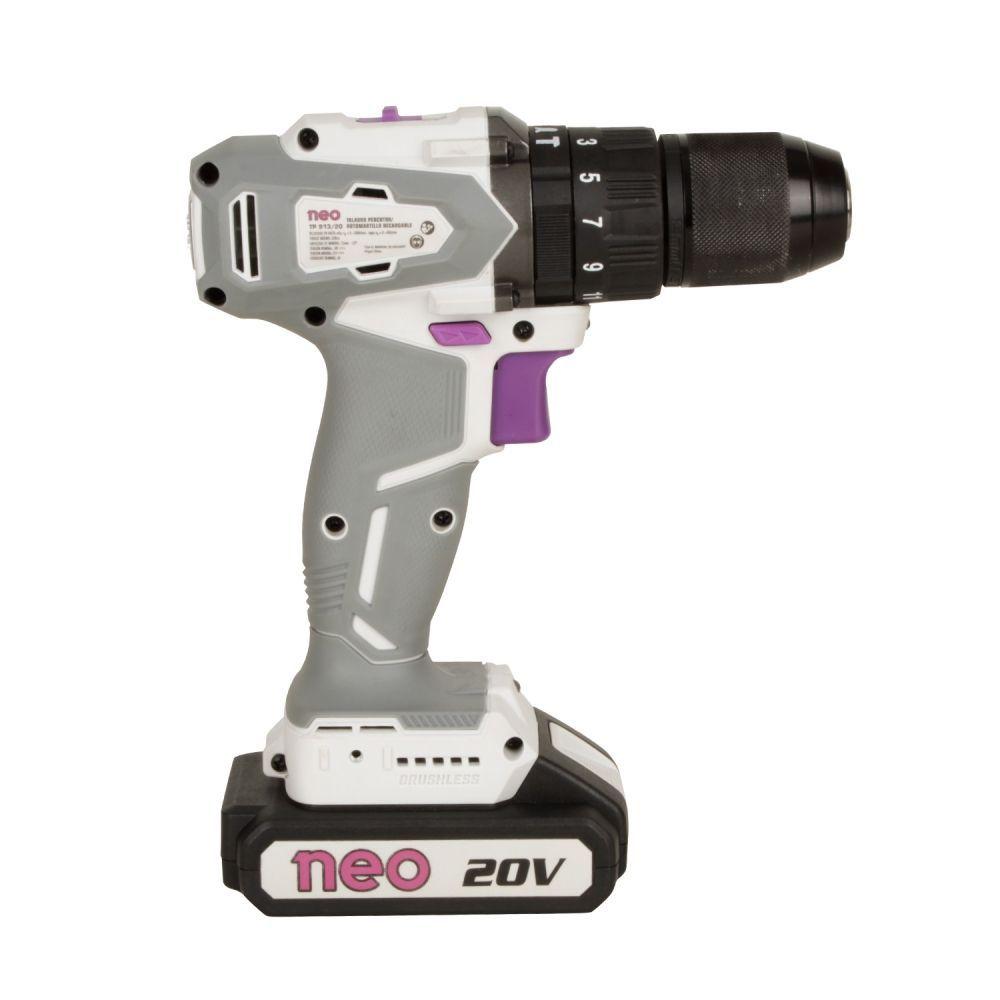 TALADRO PERCUTOR 13mm 20v INALAMBRICO TP 913/20 C1-2