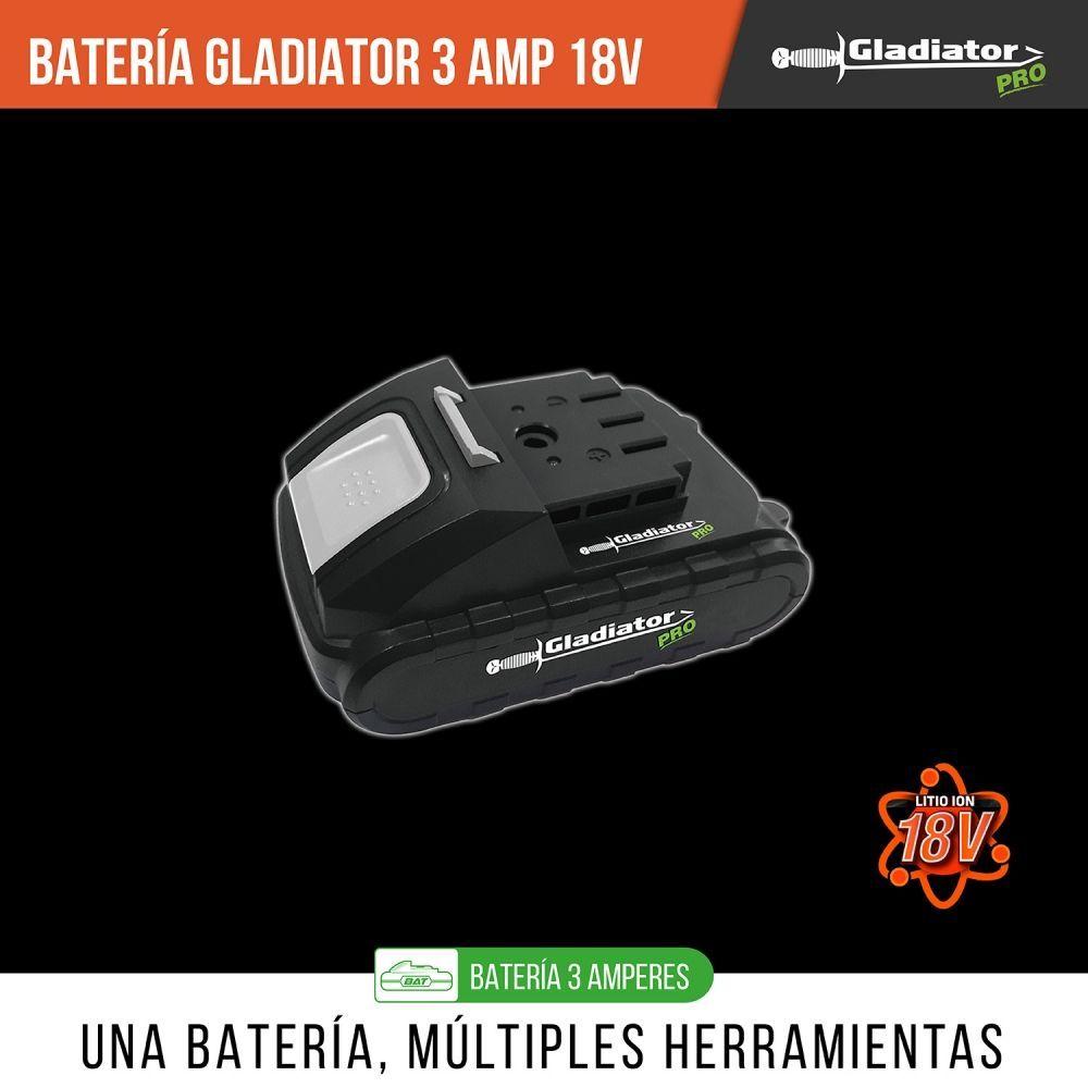 Bateria 18 Volts Bat 818-2 Gladiator-1