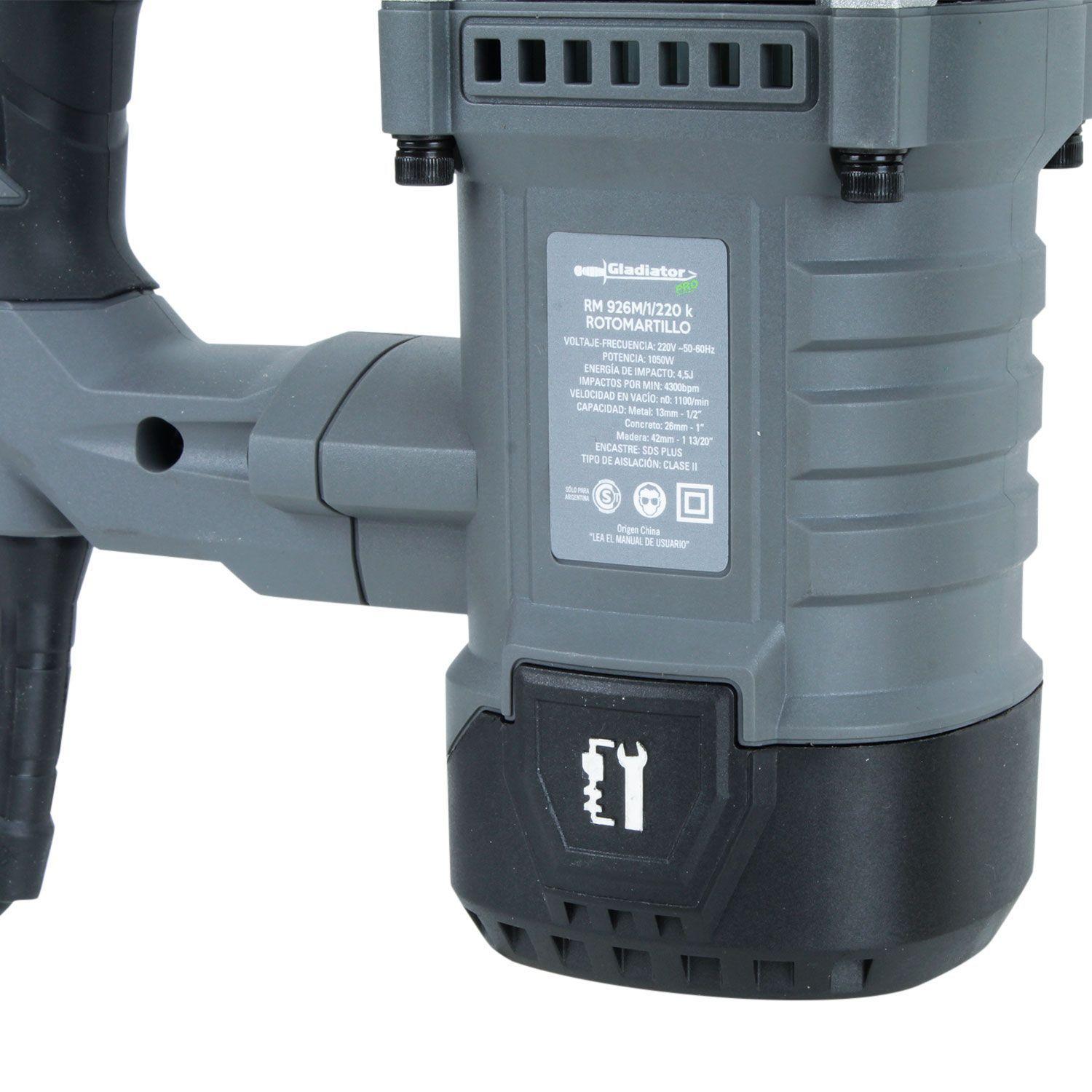 ROTOMARTILLO SDS PLUS 1050W 4,5 J RM 926M/1/220 K-12