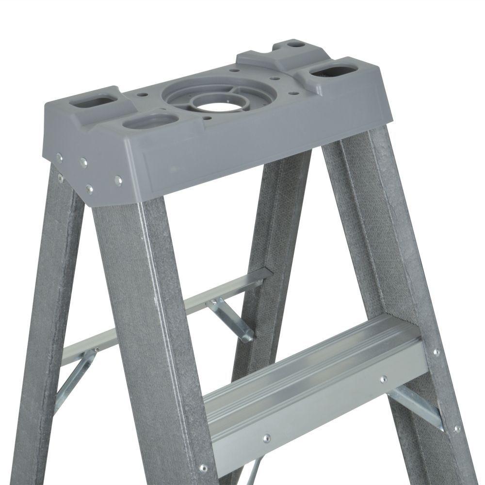 ESCALA PROFESIONAL TIJERA FIBRA VIDRIO 5 ESCALONES-7