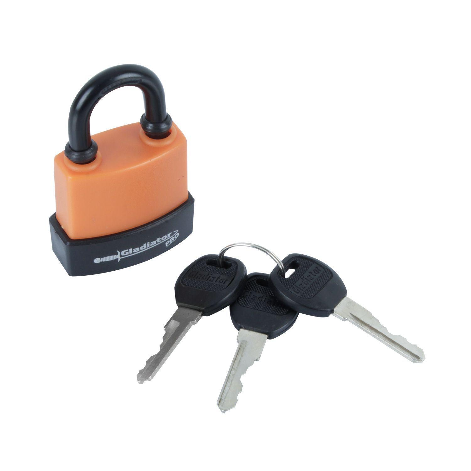 CANDADO RECTANGULAR WATERPROOF 45mm GLADIATOR-0