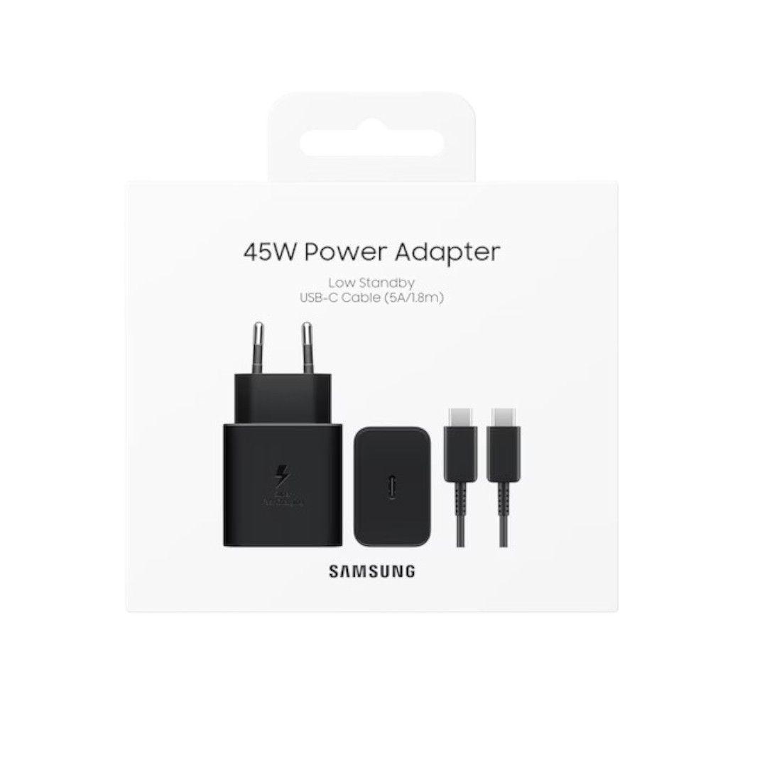 Cargador Original Samsung 45w Usb c A Usb c Incluye Cable-4