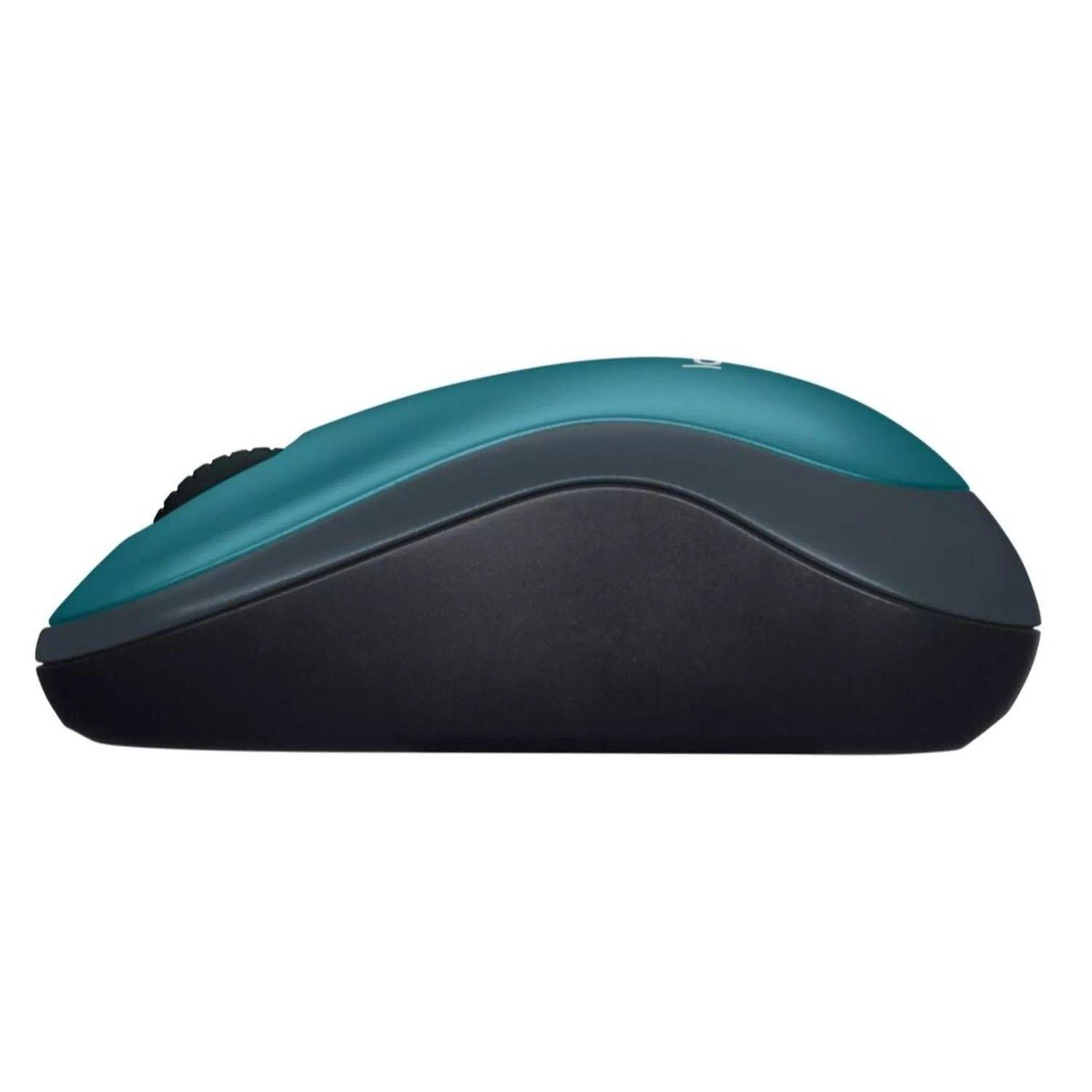 Mouse Inalambrico optico M185 Azul-3