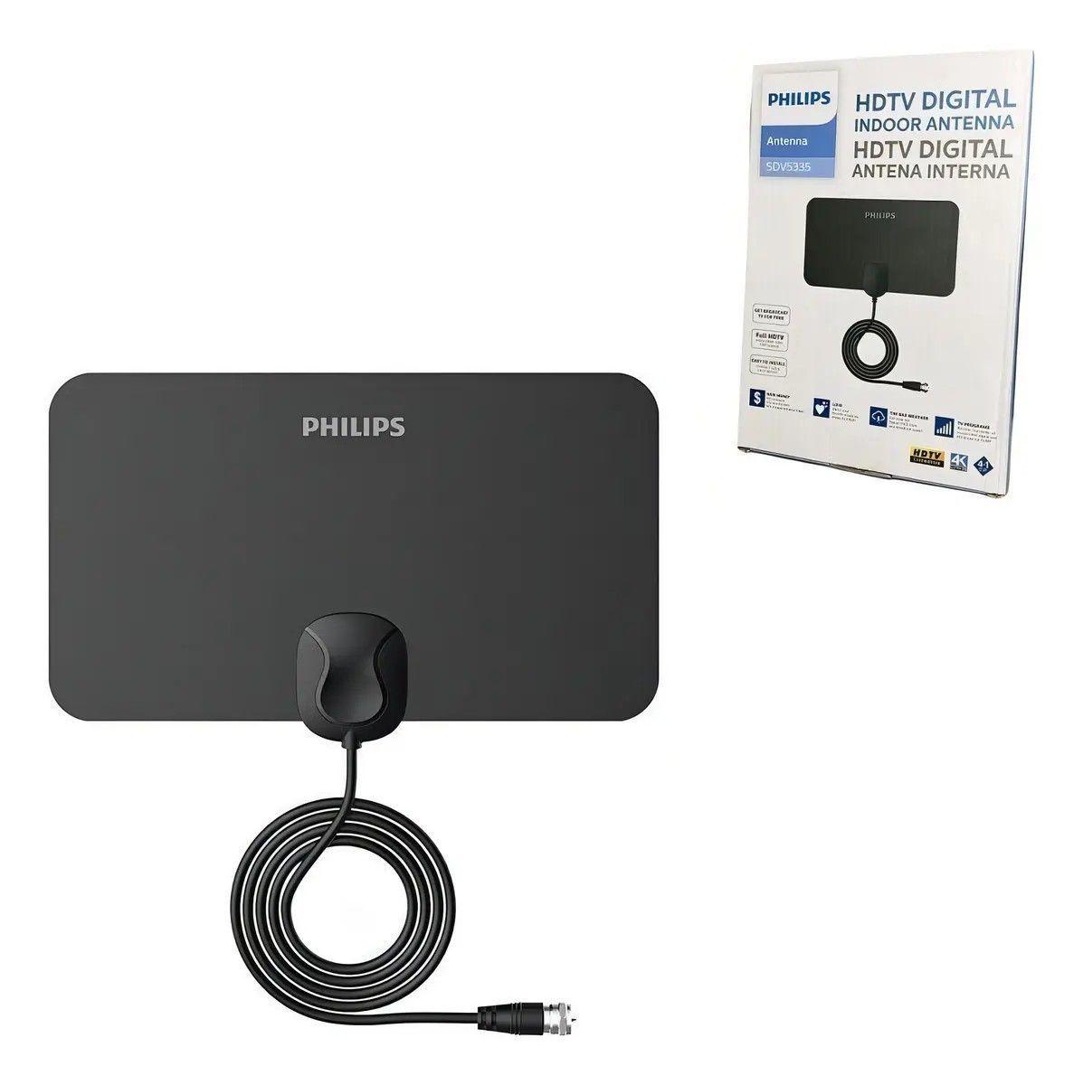 ANTENA HDTV INDOOR PLANA 120X210MM SDV5335 55-2