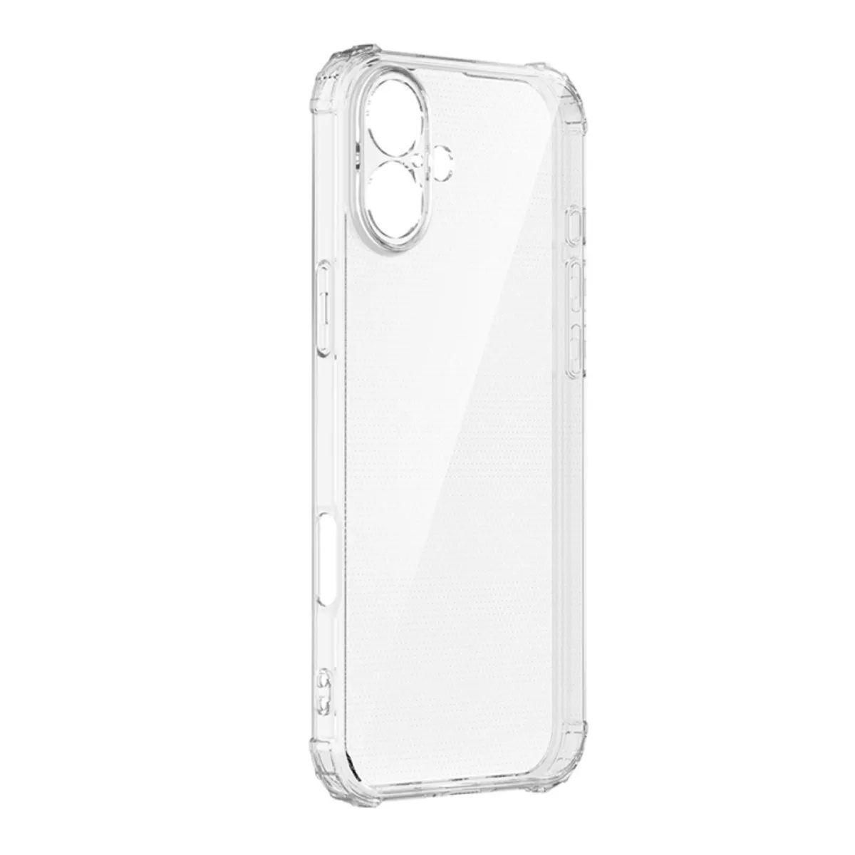 Carcasa iPhone 16 Plus Transparente Antigolpes y Lamina-2