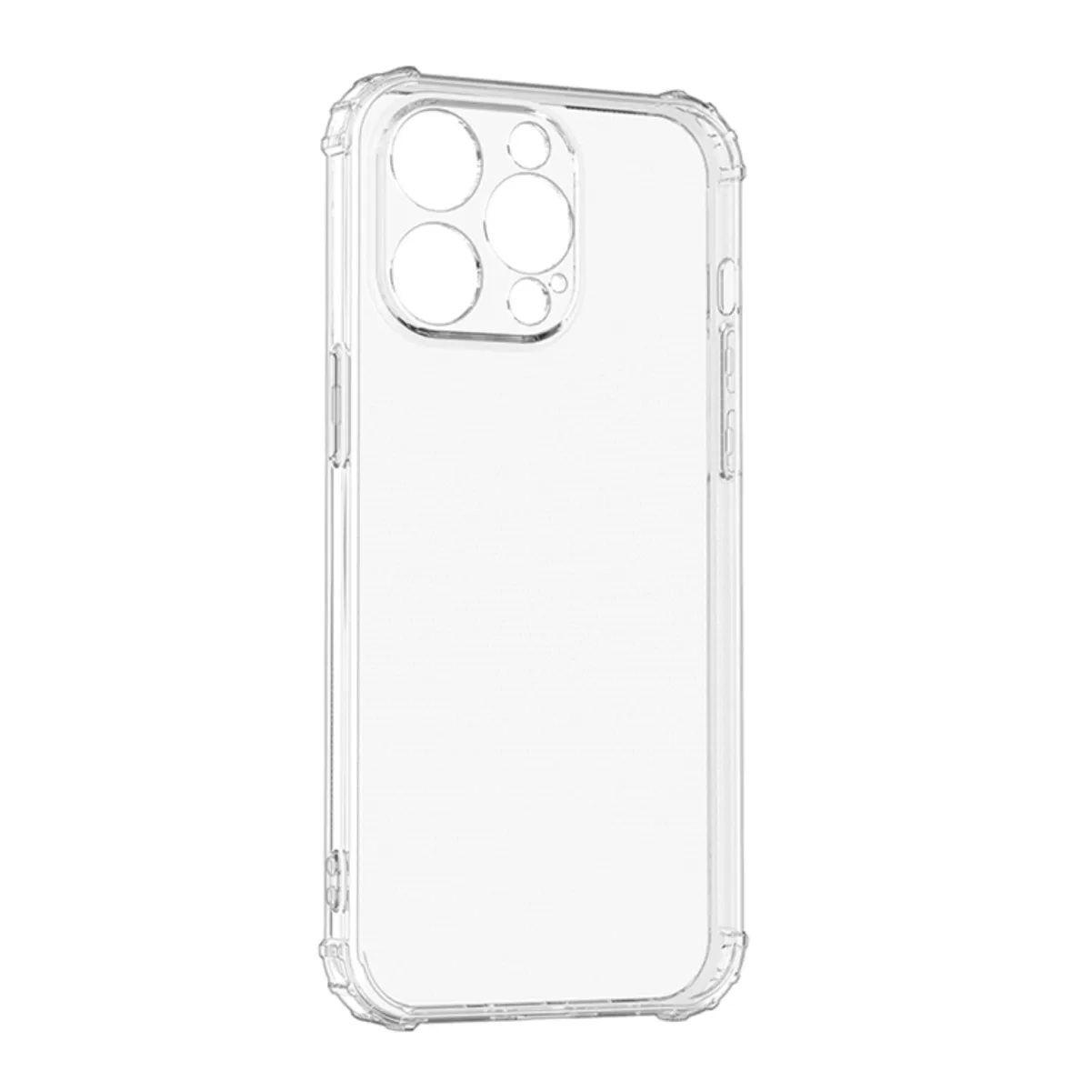 Carcasa iPhone 14 Pro Transparente Antigolpes y Lamina-2
