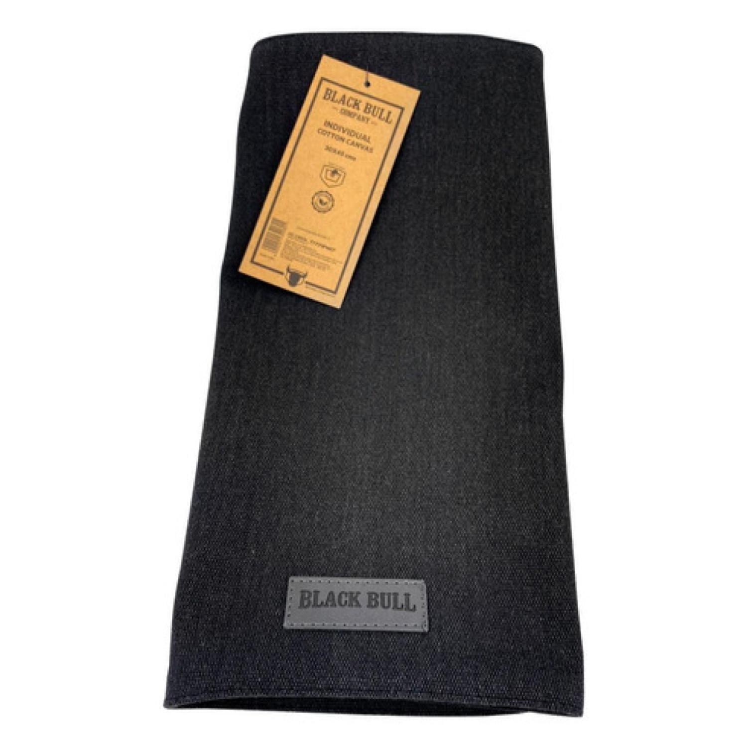 Indvidual Cotton Canvas Black Bull-2