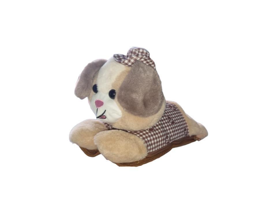 Guatero electrico para manos con peluche de perro-1