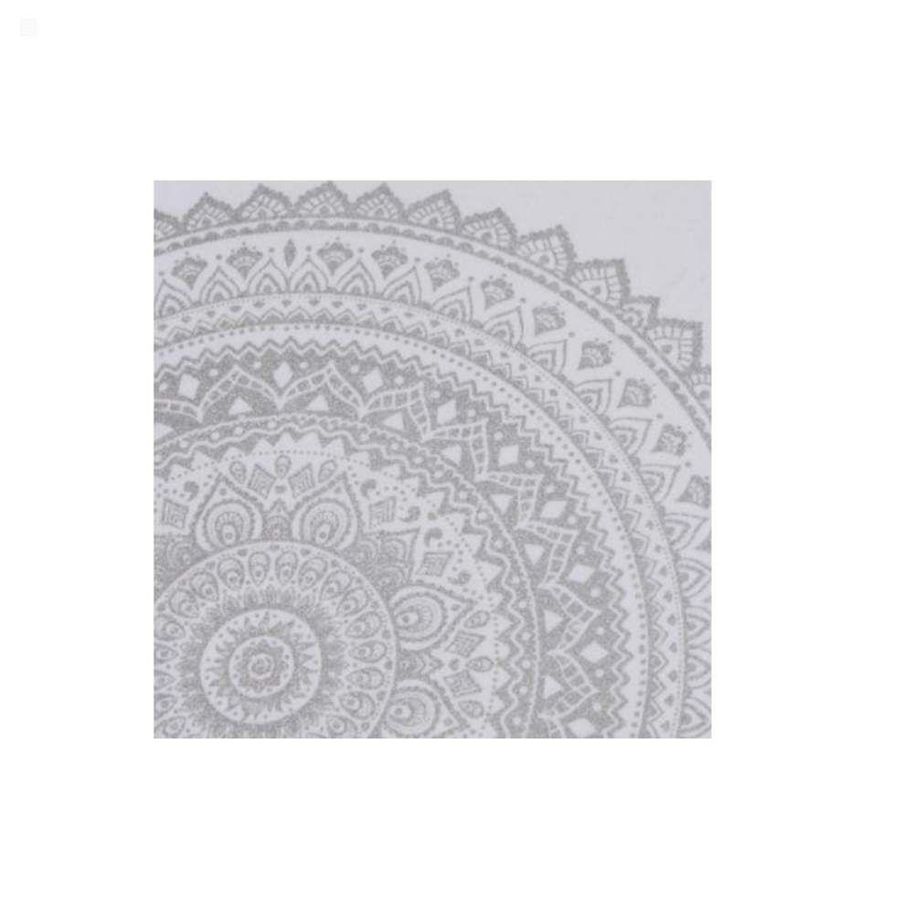 SET 6 INDIVIDUALES MANDALA GRIS-0