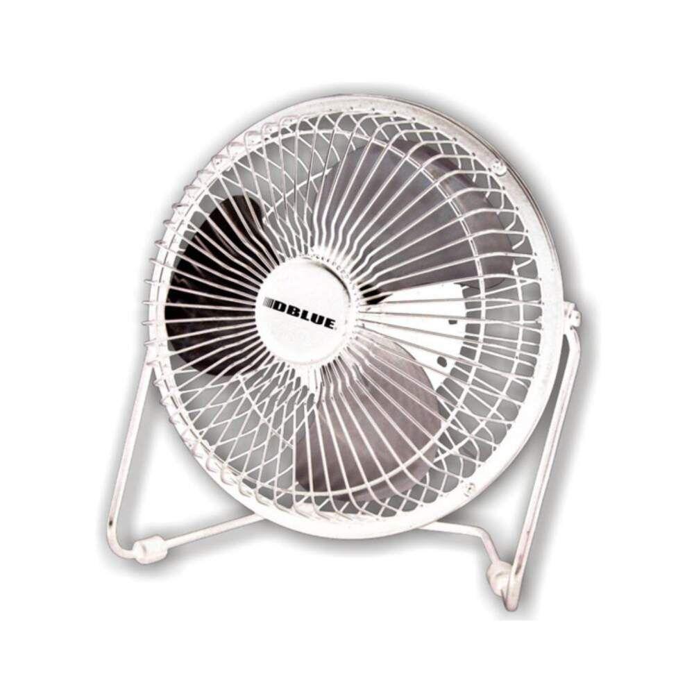 Ventilador De Escritorio USB  Blanco Dblue-0
