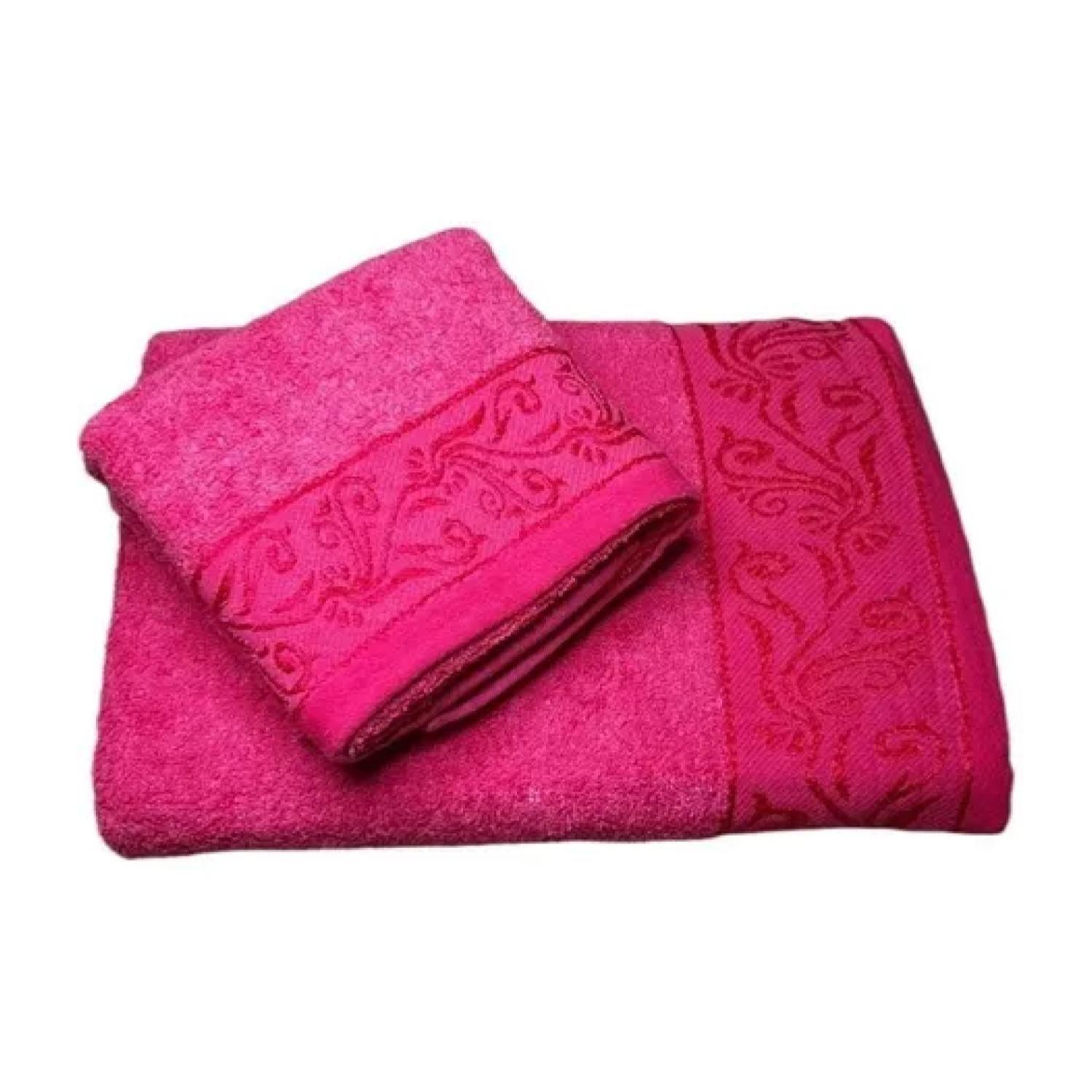 Set de Toallas 3 Piezas Luxor c/Borde Jacquard Doral-0