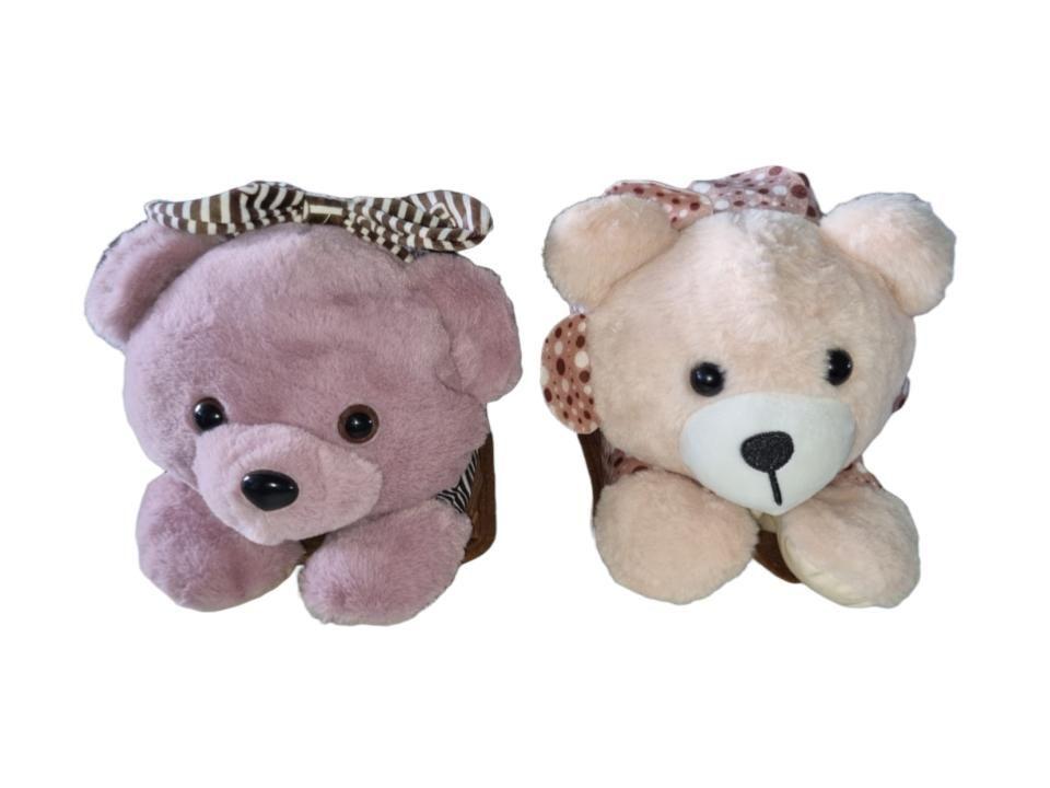 Guatero electrico para manos con peluche de osito-2