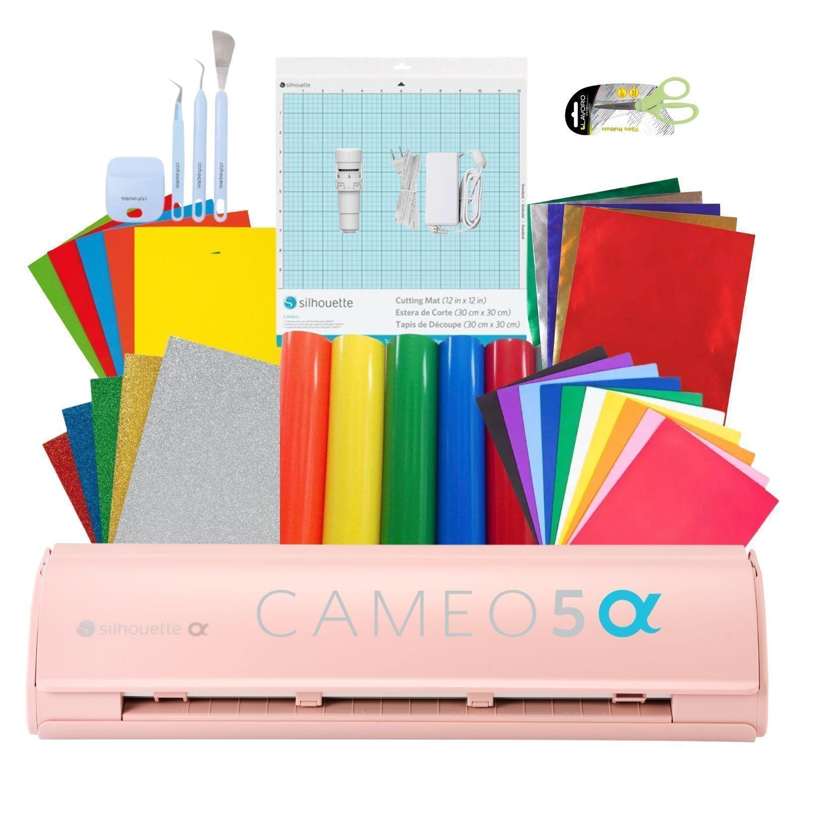 Kit Papelería Silhouette Cameo 5 Alpha Pink -0