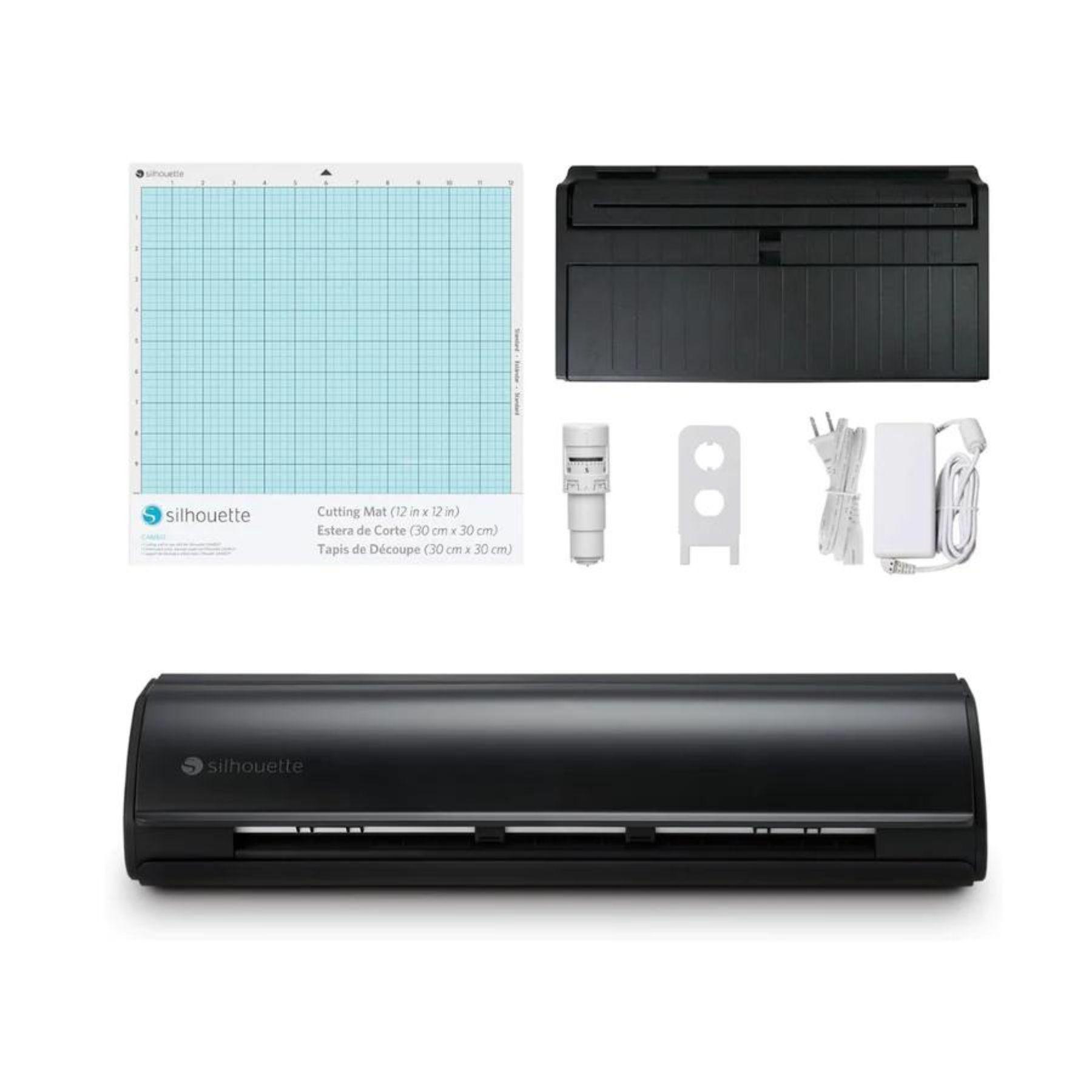 Silhouette Cameo 5 Black + Estampadora Mini Heat Press-1