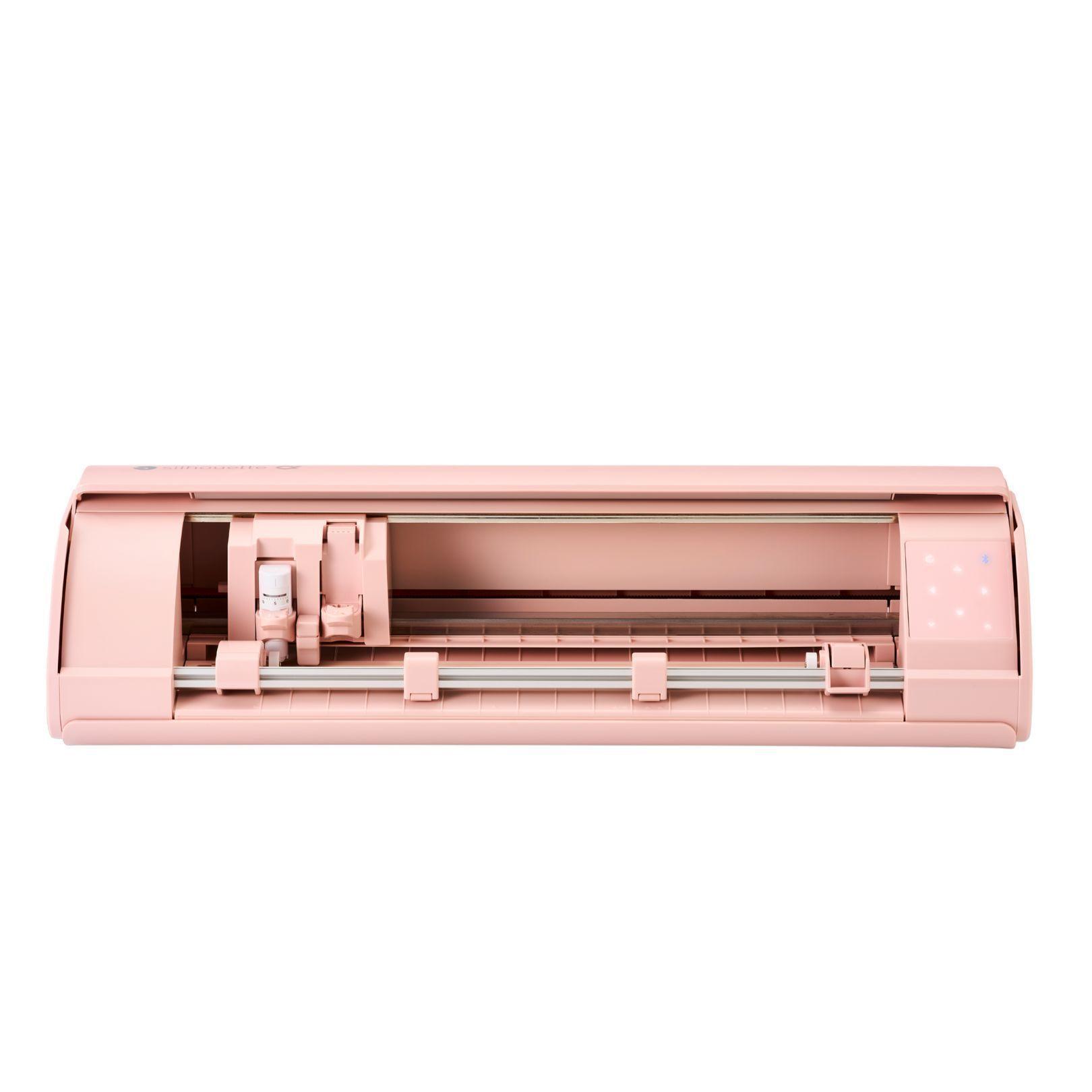 Nuevo Kit inicio Silhouette Cameo 5 Alpha Pink + Plancha Mini-2