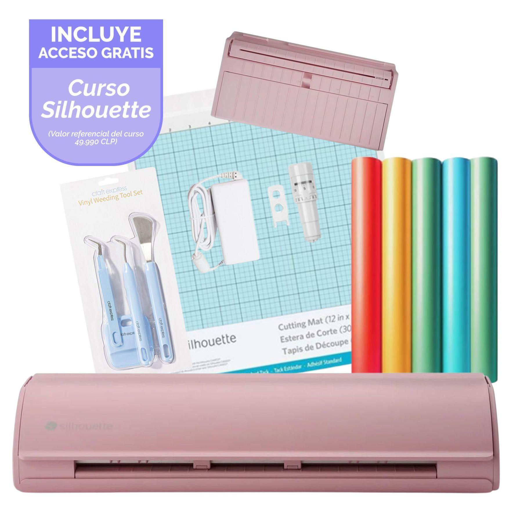 Kit Inicio Silhouette Cameo 5 Pink-0