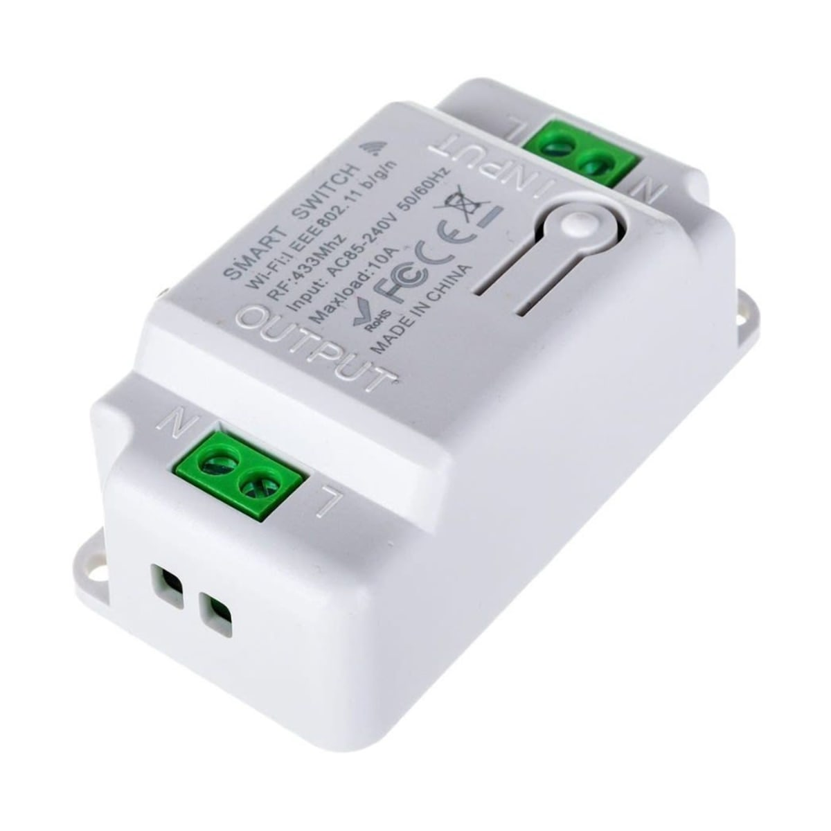 Interruptor Inalambrico Negro 2 Botones 2 Receptor-3