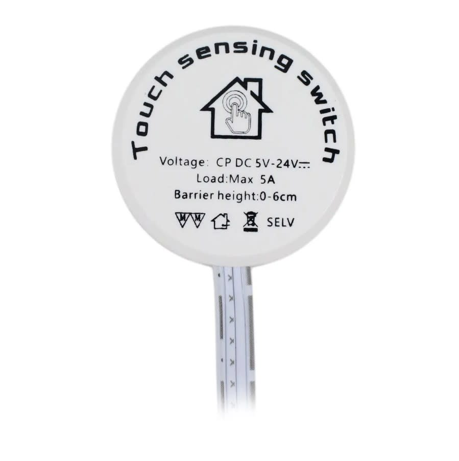 Pack 3 Sensor Touch Oculto 12 24V 5A tras Panel max 10mm-3