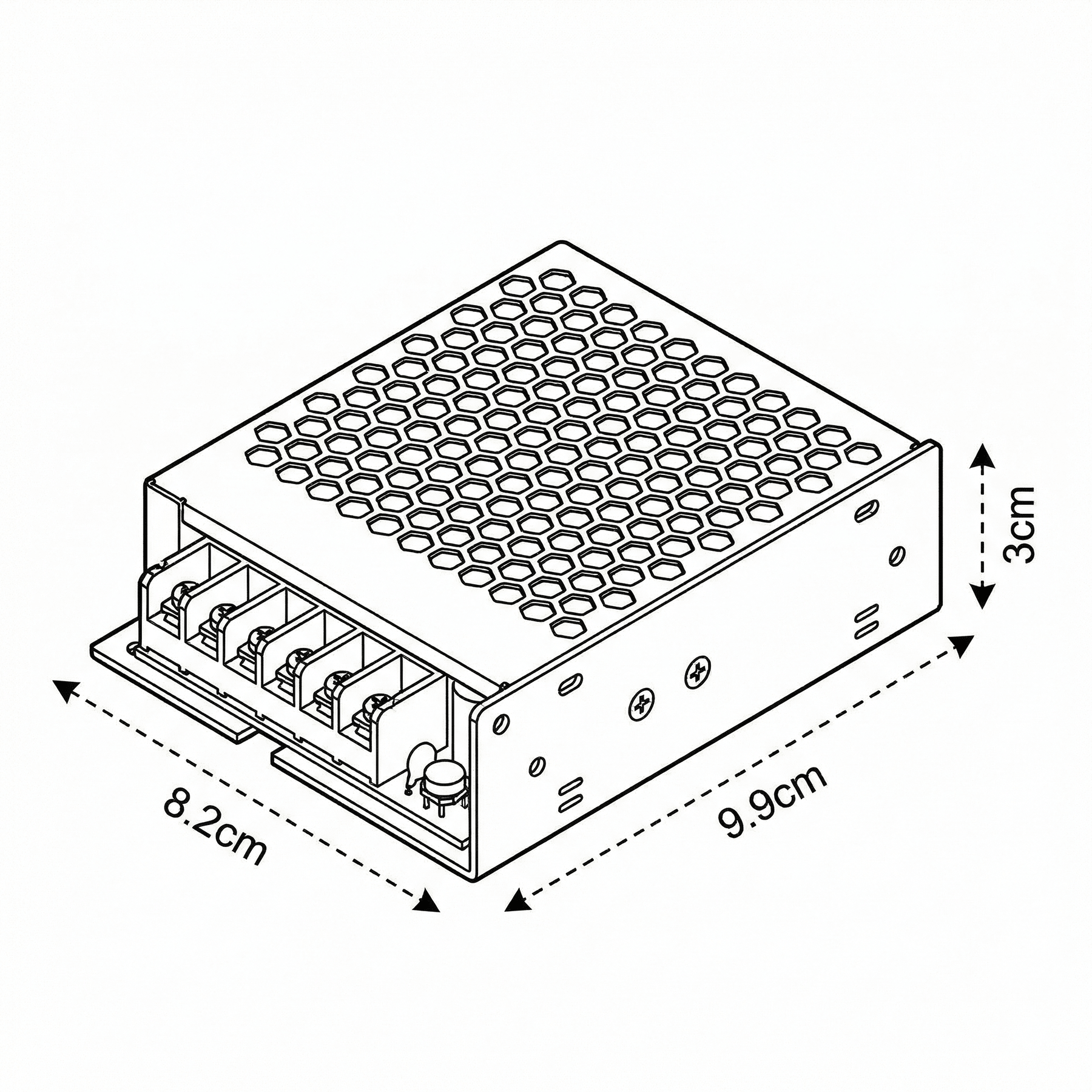 Fuente de Poder Mean Well 5V 10A 50W-1