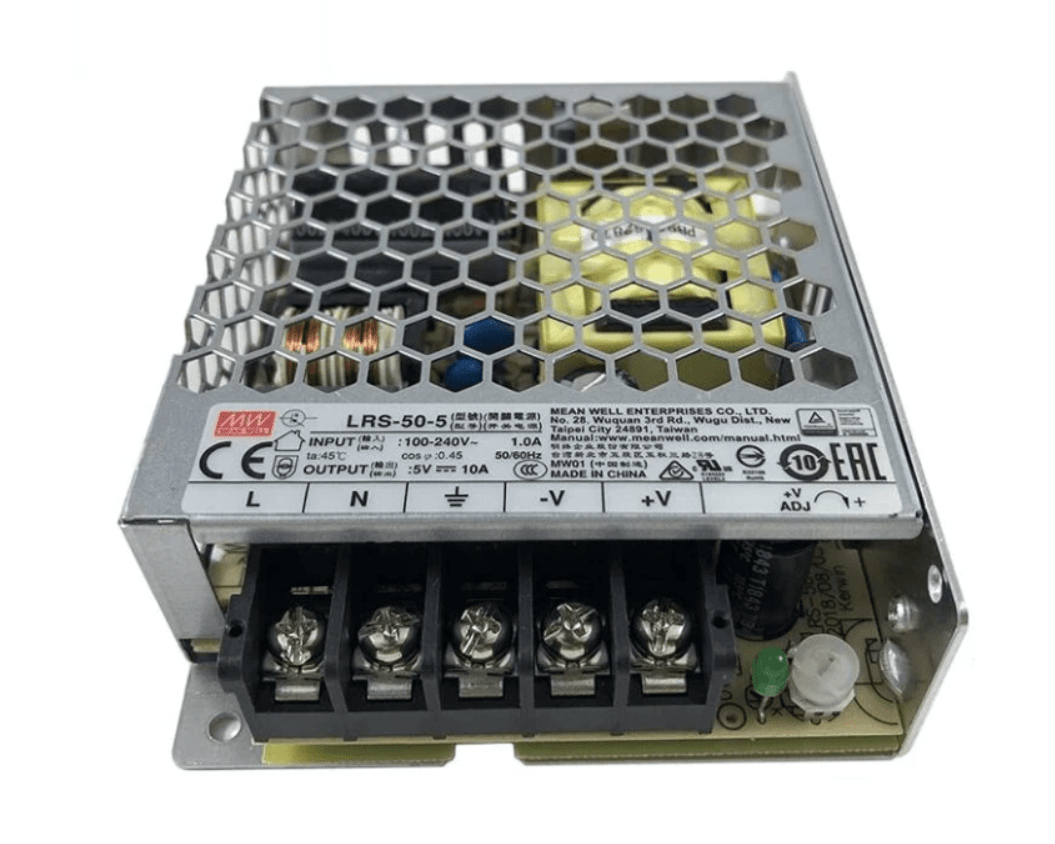 Fuente de Poder Mean Well 5V 10A 50W-2