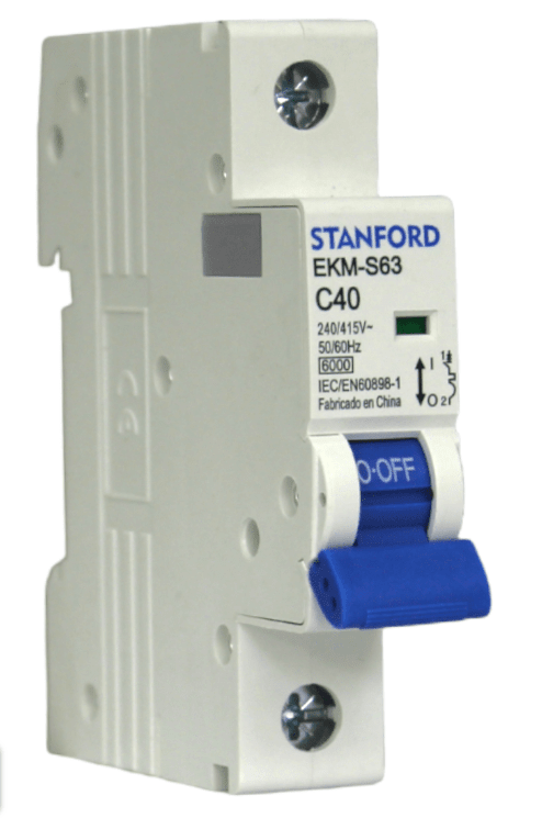 8 Interruptores Automático 6ka Curva C 1x40A-2