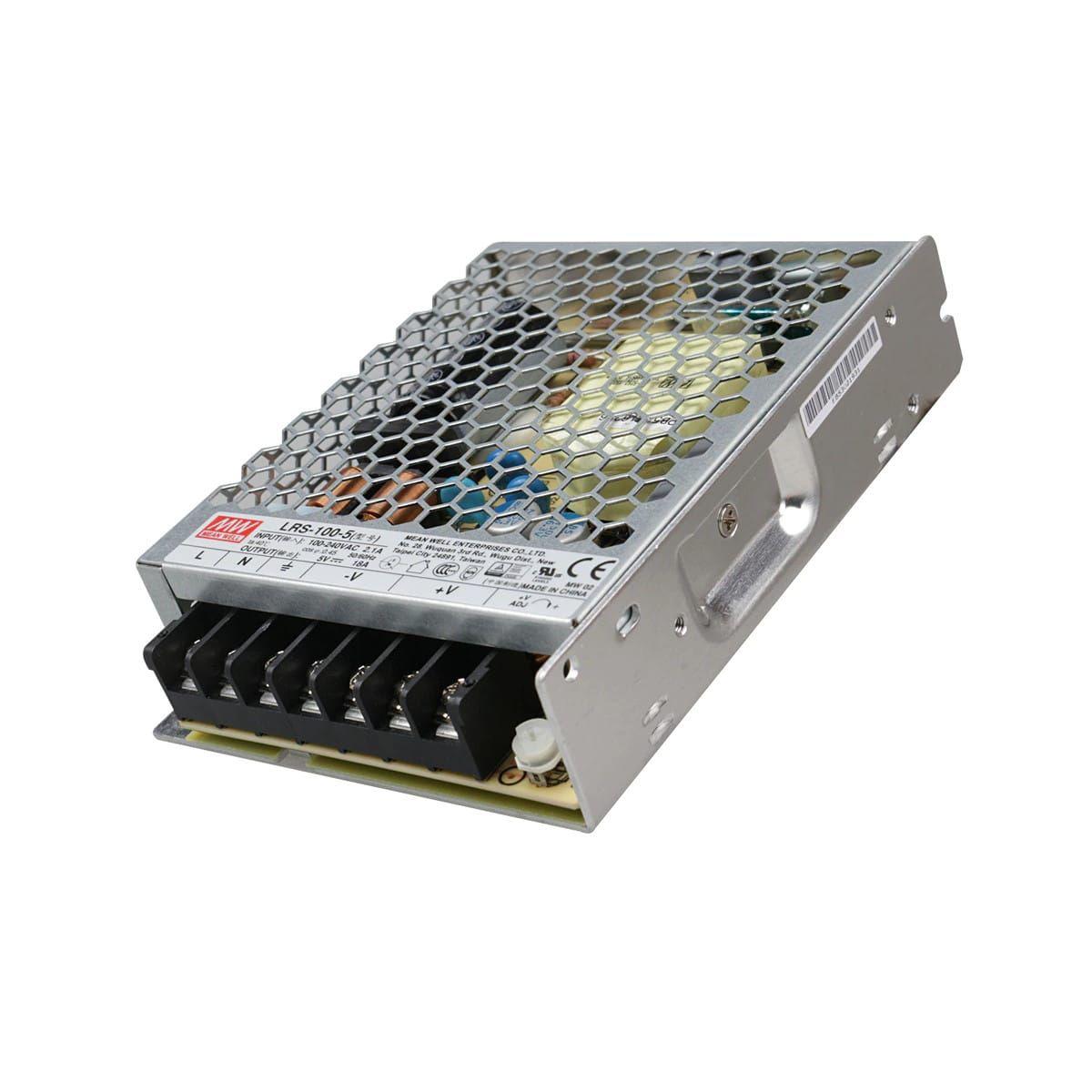 Fuente de Poder Mean Well 5V 18A 90W LRS-100-5-0