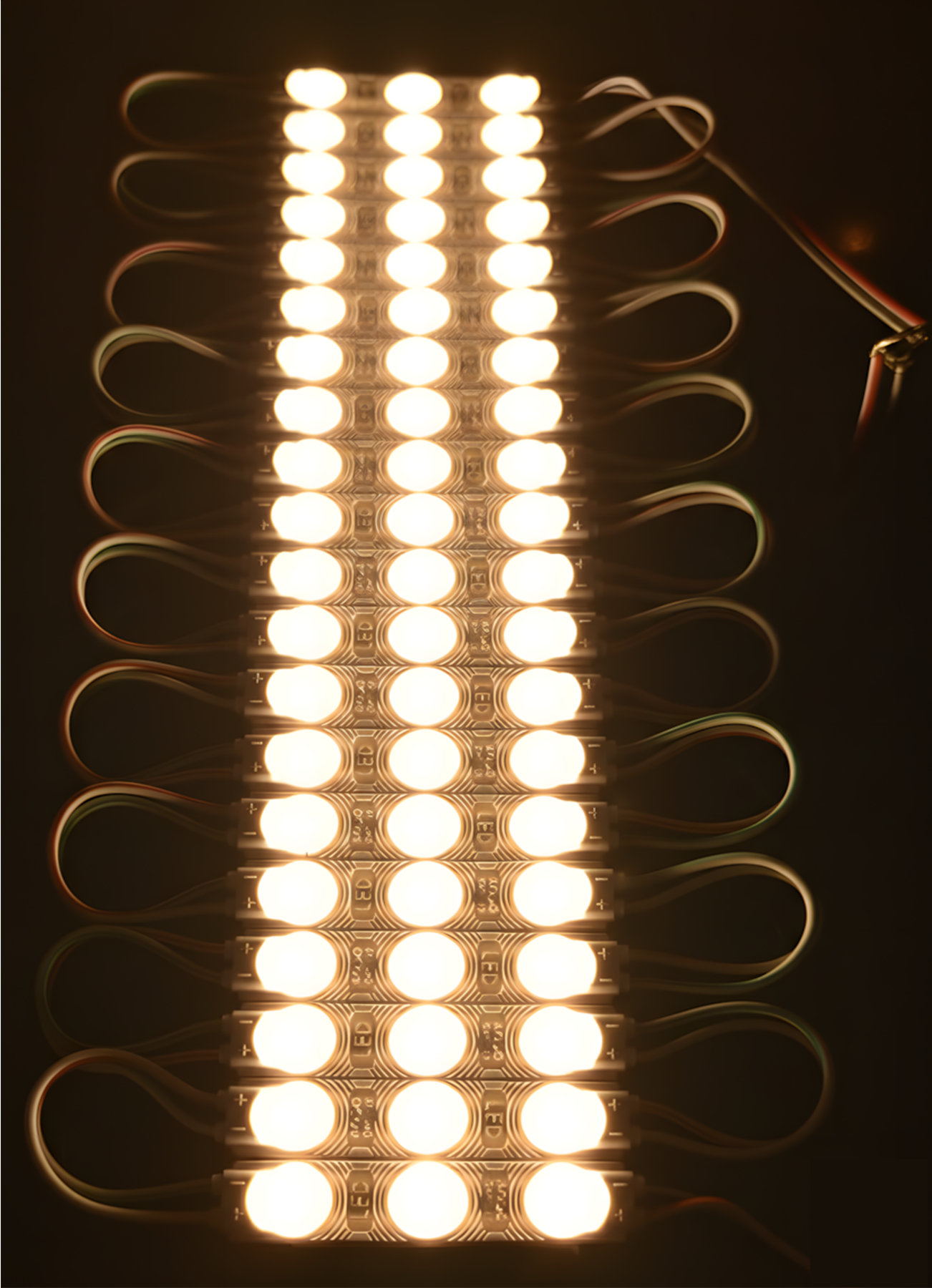 Pack 200 Modulos Led 12v 1.2w 2835 Luz Calida-2