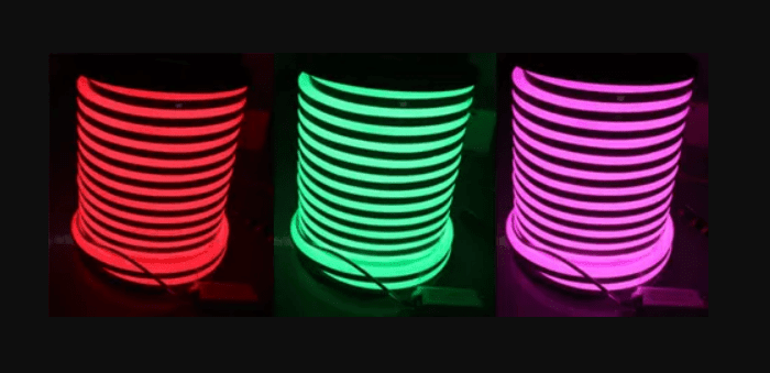 Cinta Led Neon 220V RGB Multicolor 100mt Con Control Remoto-2