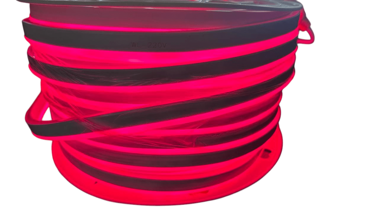 Neon Led 220V 6W/m 50mt RGB Multicolor Con Control Remoto-3