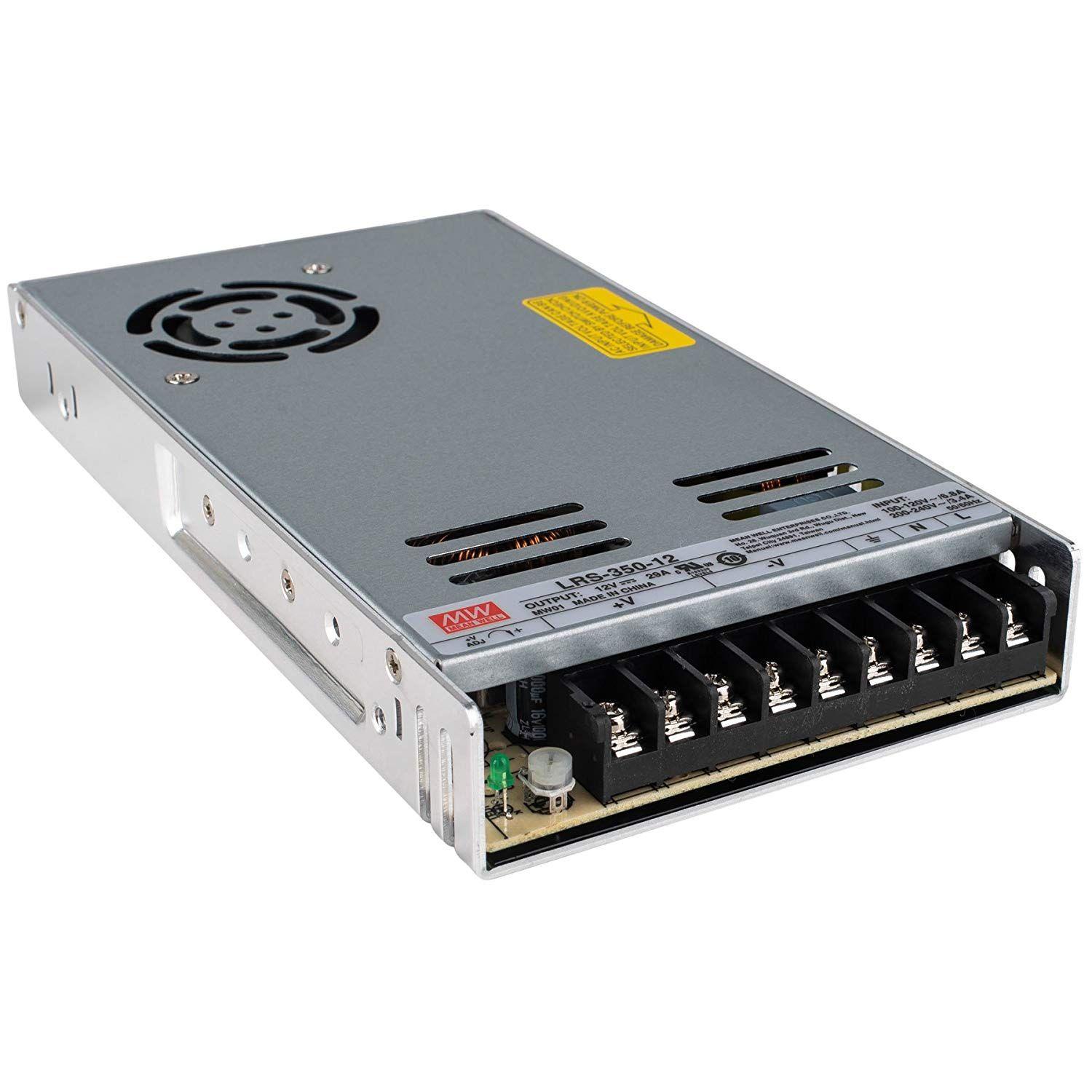Fuente de Poder Mean Well LRS-350-12 12V 29A 348W IP20-0