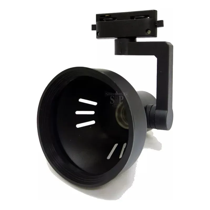 3 Foco Riel Monofasico Par30 Negro 30W Luz Neutra-5