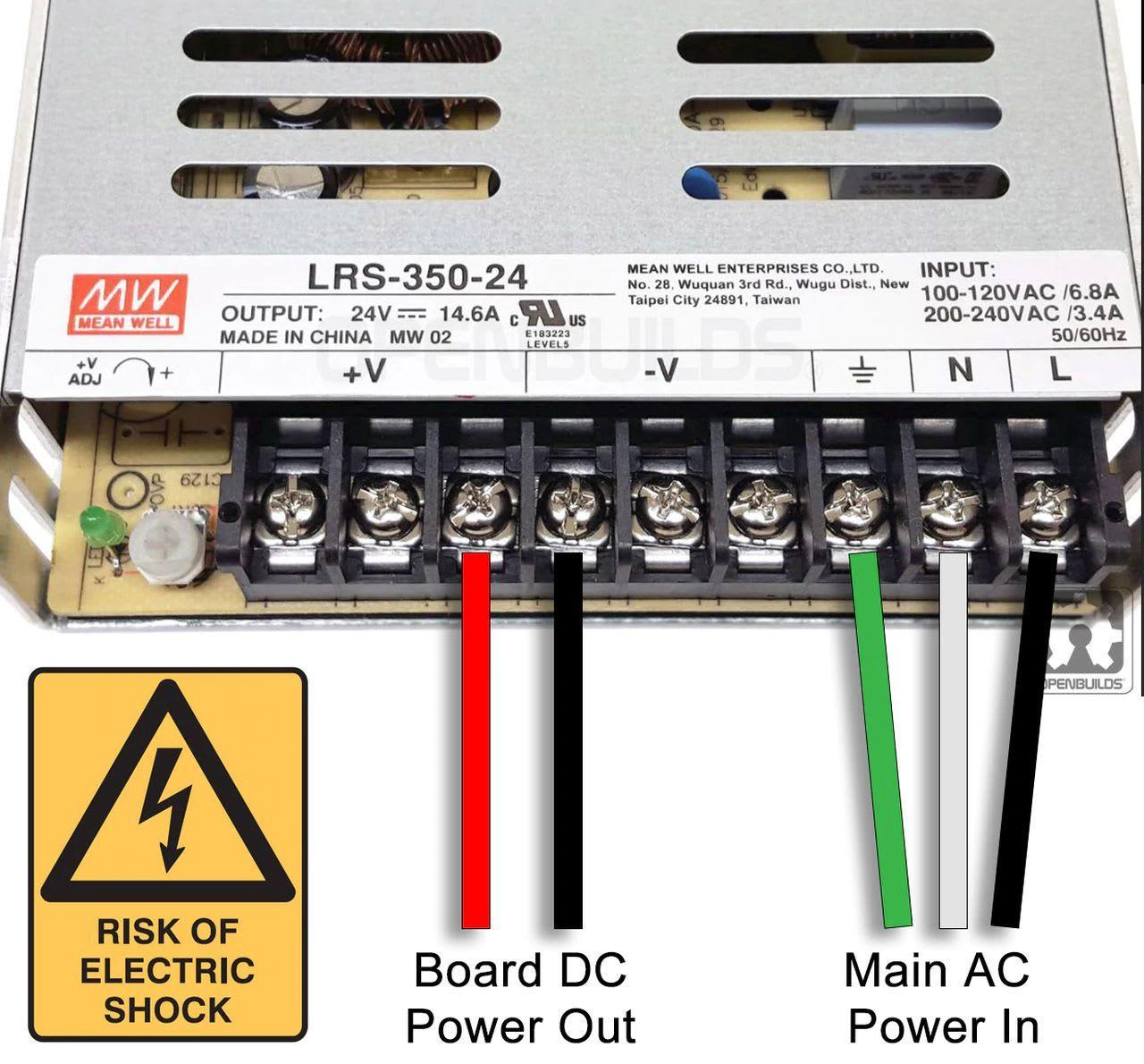 Fuente de Poder 24V 14.6A 350W LRS-350-24-2