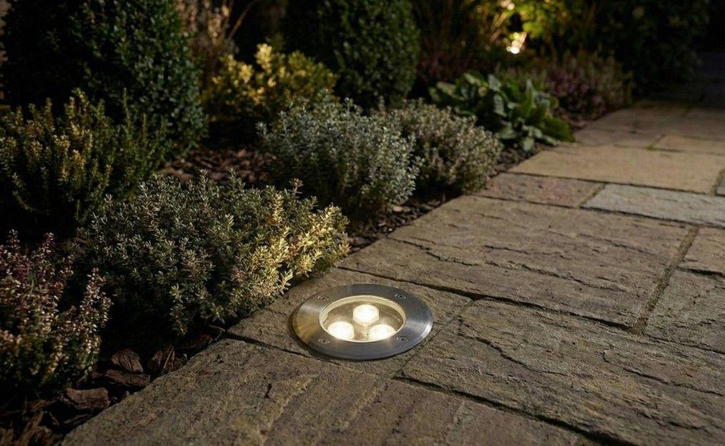 Pack 2 Focos de Piso Redondo 3w Luz Fria 220v -3