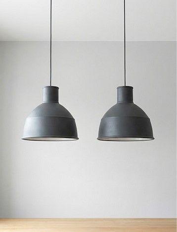 Pack 2 Lamparas Colgante Gris Soquete E27-3